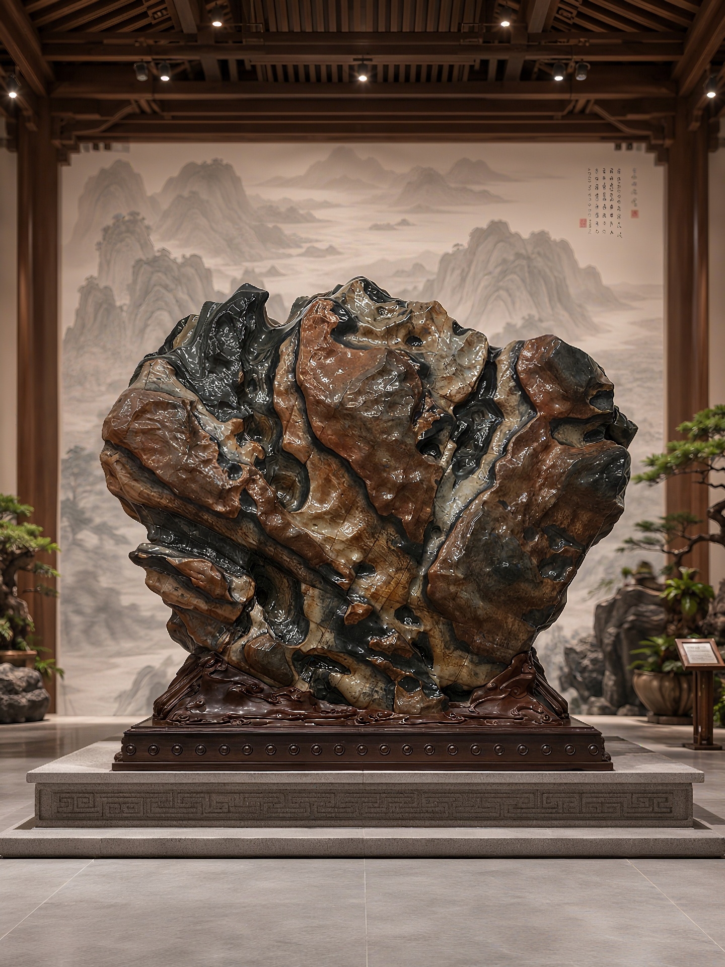 万壑归流奇石