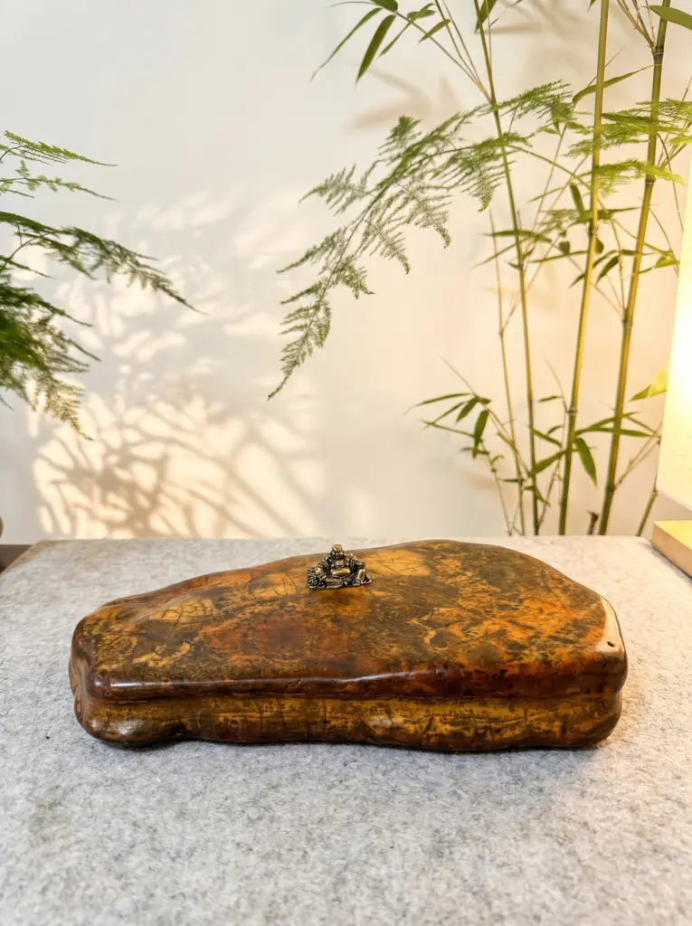 竹下禅心｜广西红水河彩玉石